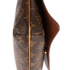 Bolso de hombro Musette Tango Lona Monogram Marrón