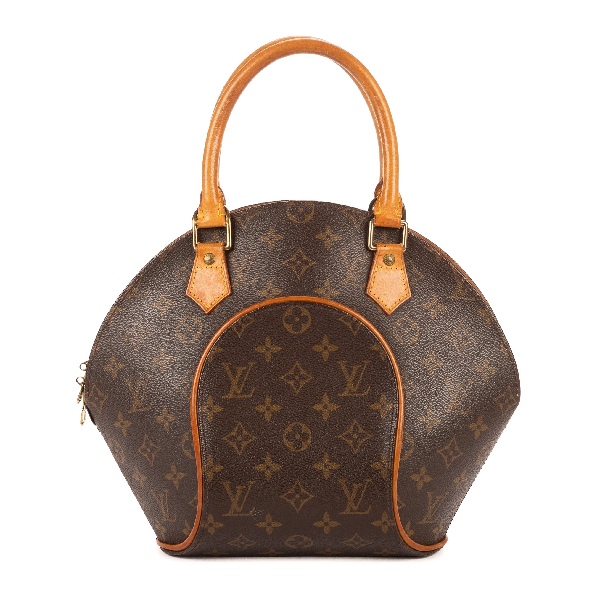 Bolso de Hombro Ellipse PM Lona Monogram Marrón