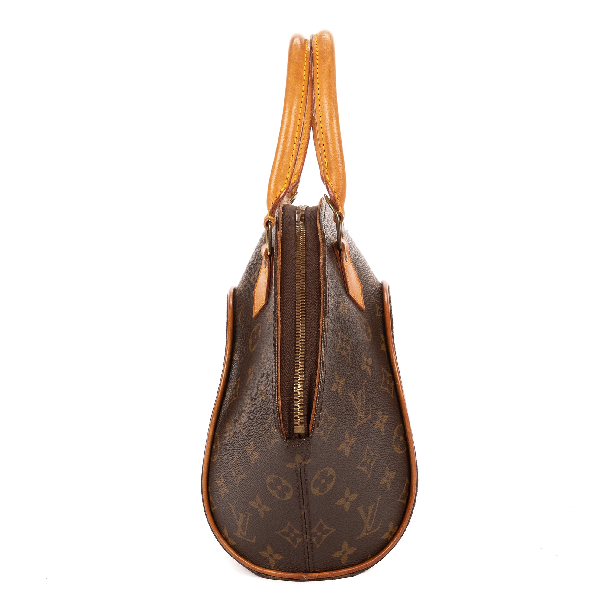 Bolso de Hombro Ellipse PM Lona Monogram Marrón