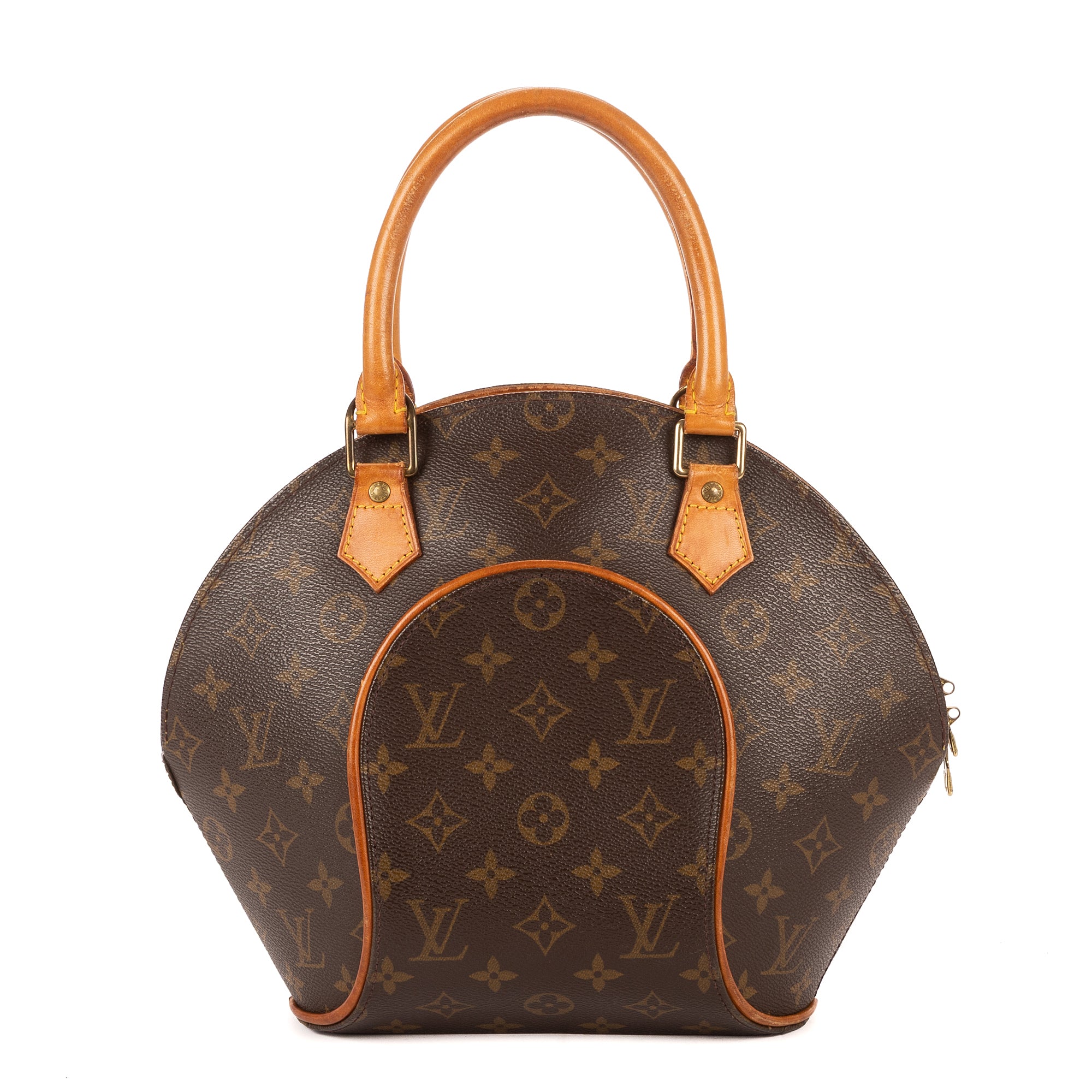 Bolso de Hombro Ellipse PM Lona Monogram Marrón