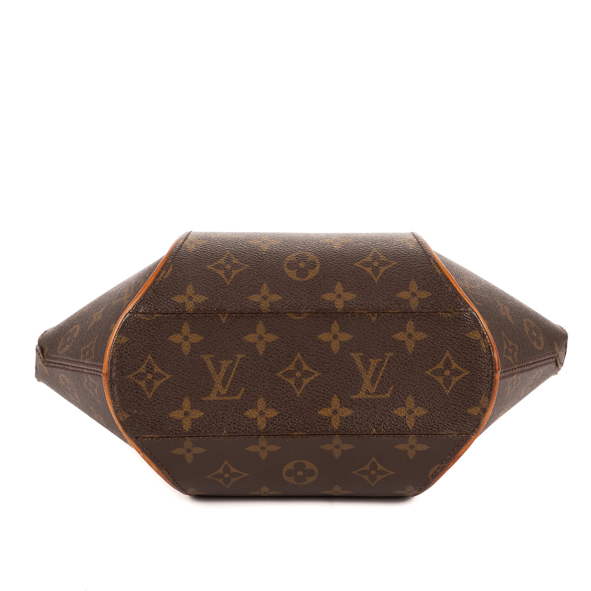Bolso de Hombro Ellipse PM Lona Monogram Marrón