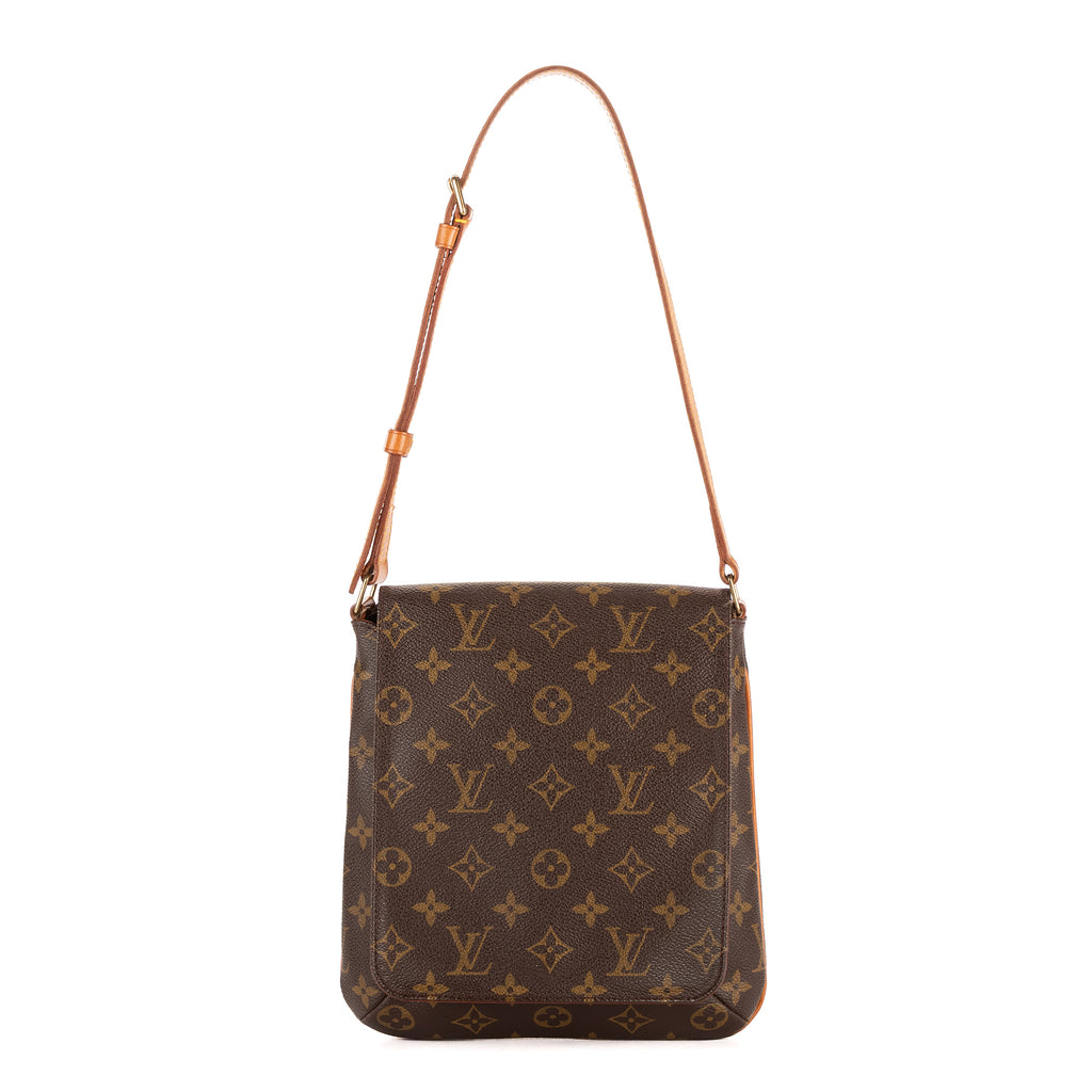 Bolso Bandolera Musette Salsa Lona Monogram Marrón