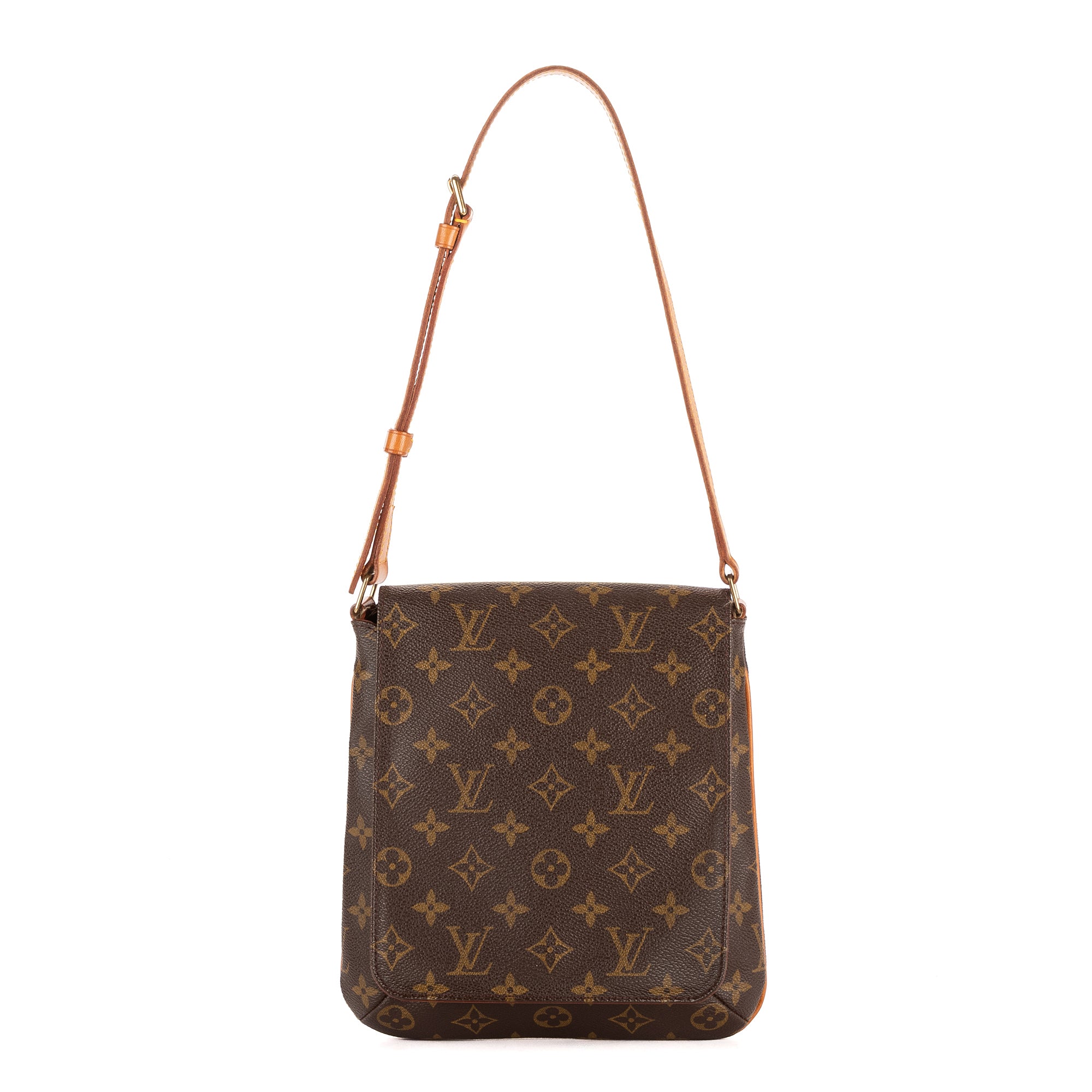 Bolso Bandolera Musette Salsa Lona Monogram Marrón