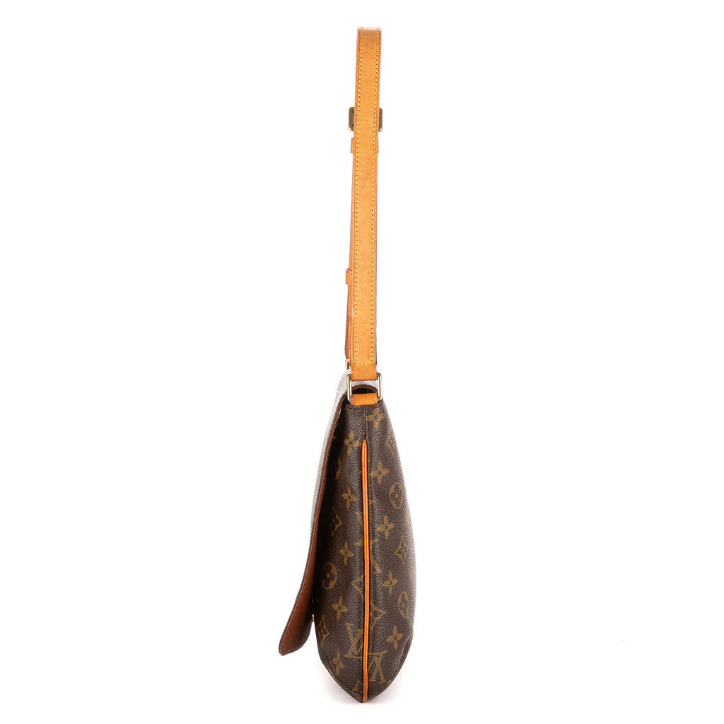 Bolso Bandolera Musette Salsa Lona Monogram Marrón