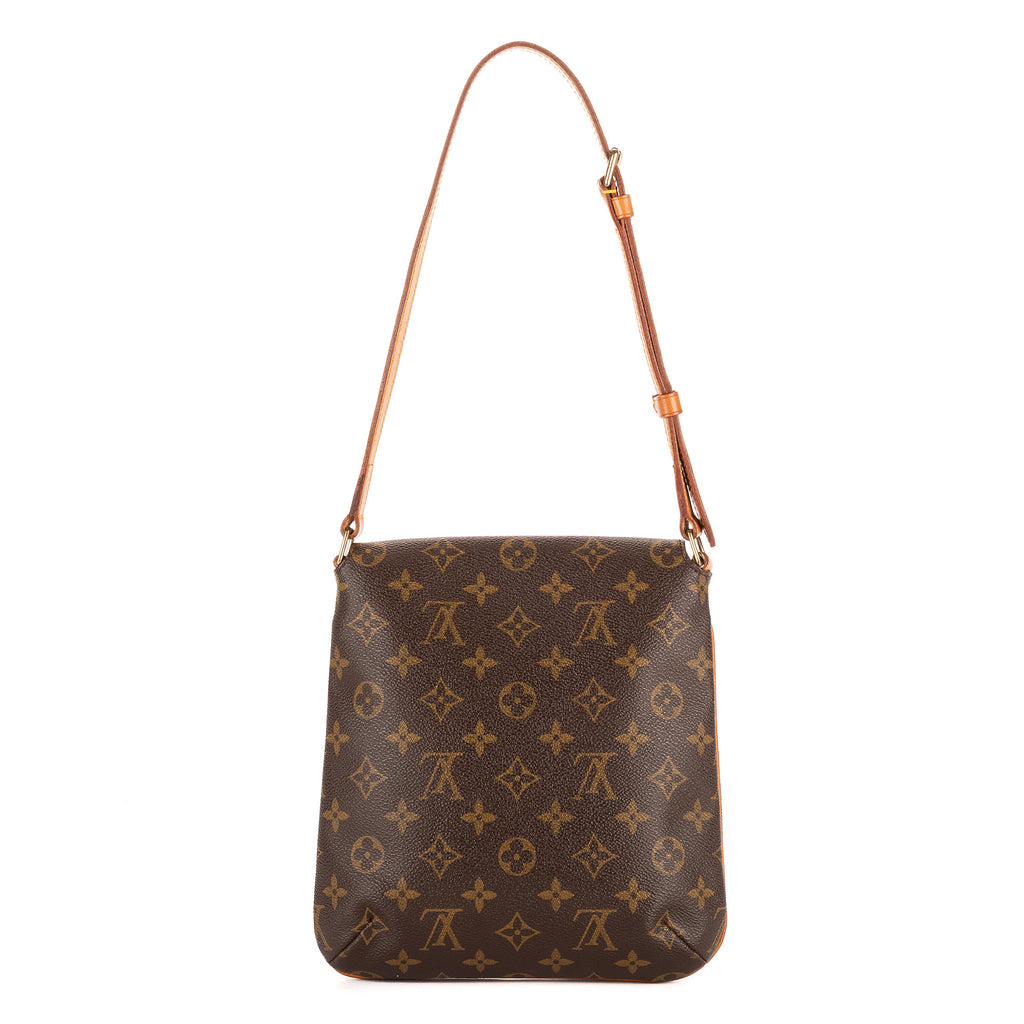 Bolso Bandolera Musette Salsa Lona Monogram Marrón