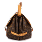 Shoulder Bag Saumur GM Brown Monogram Canvas