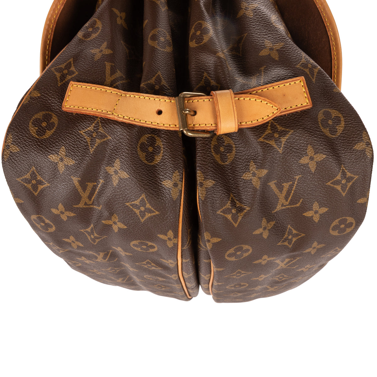 Shoulder Bag Saumur GM Brown Monogram Canvas