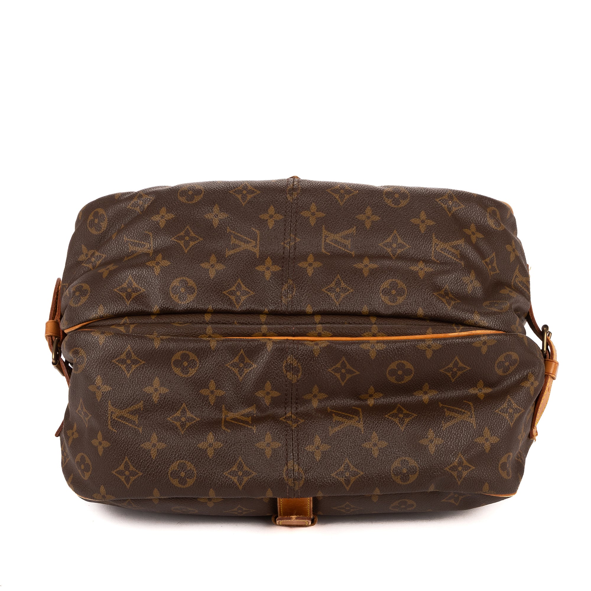Bolso de hombro Saumur GM Lona Monogram Marrón