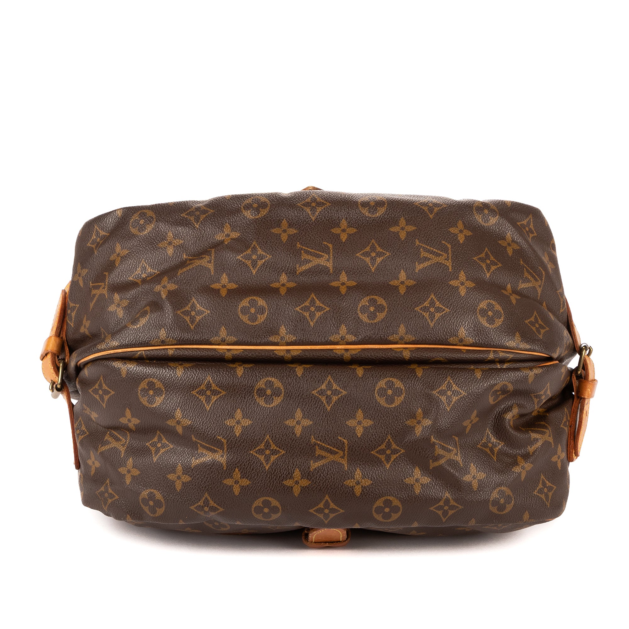 Bolso de hombro Saumur GM Lona Monogram Marrón