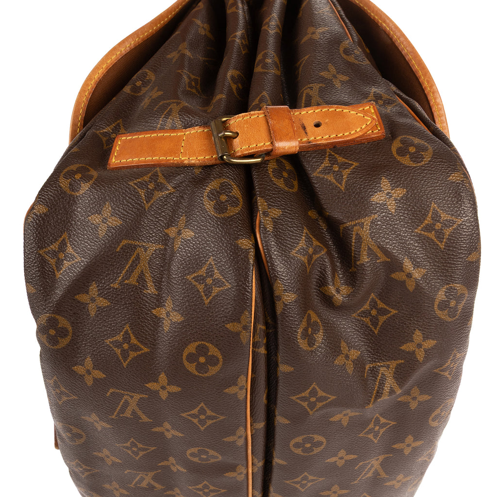 Bolso de hombro Saumur GM Lona Monogram Marrón