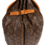 Bolso de hombro Saumur GM Lona Monogram Marrón