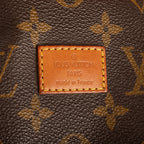 Bolso de hombro Saumur GM Lona Monogram Marrón