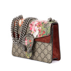 Shoulder Bag Blooms Dionysus Mini Beige Blooms Supreme Coated Canvas