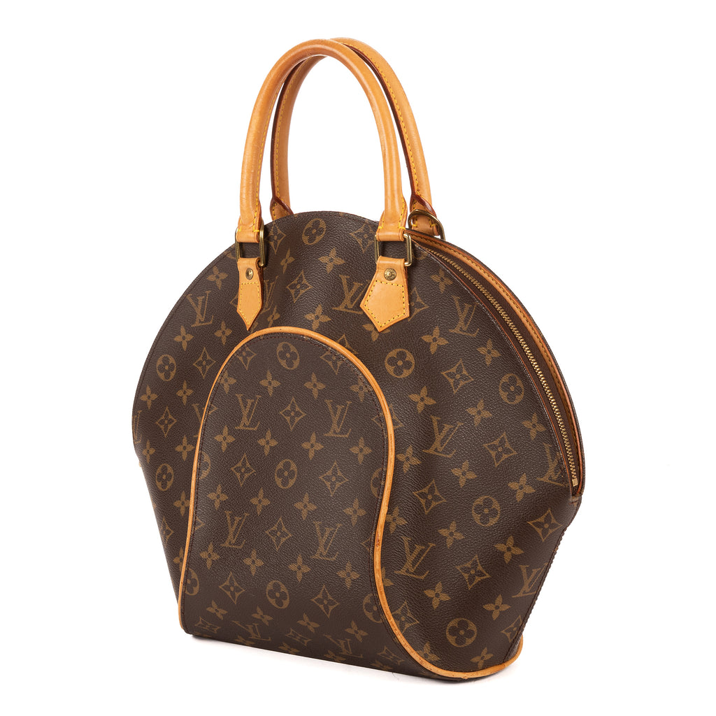 Shoulder Bag Ellipse MM Brown Monogram Canvas