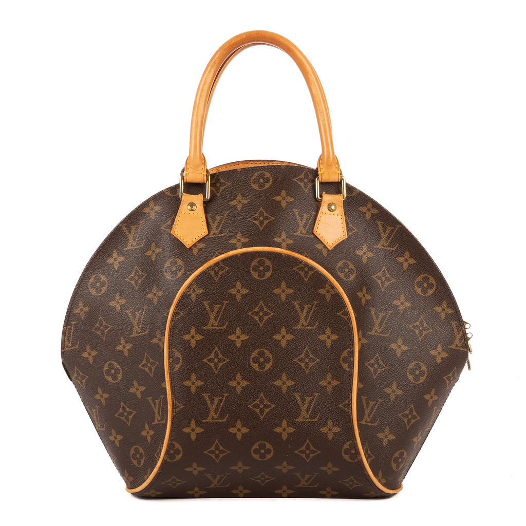 Shoulder Bag Ellipse MM Brown Monogram Canvas