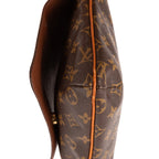 Bolso de hombro Musette Salsa lona Monogram marrón