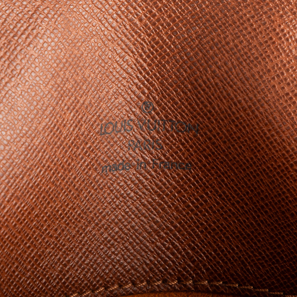 Bolso de hombro Musette Salsa lona Monogram marrón