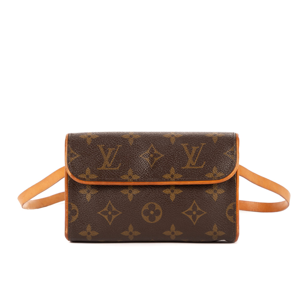 Waist Bag Florentine Brown Monogram Canvas