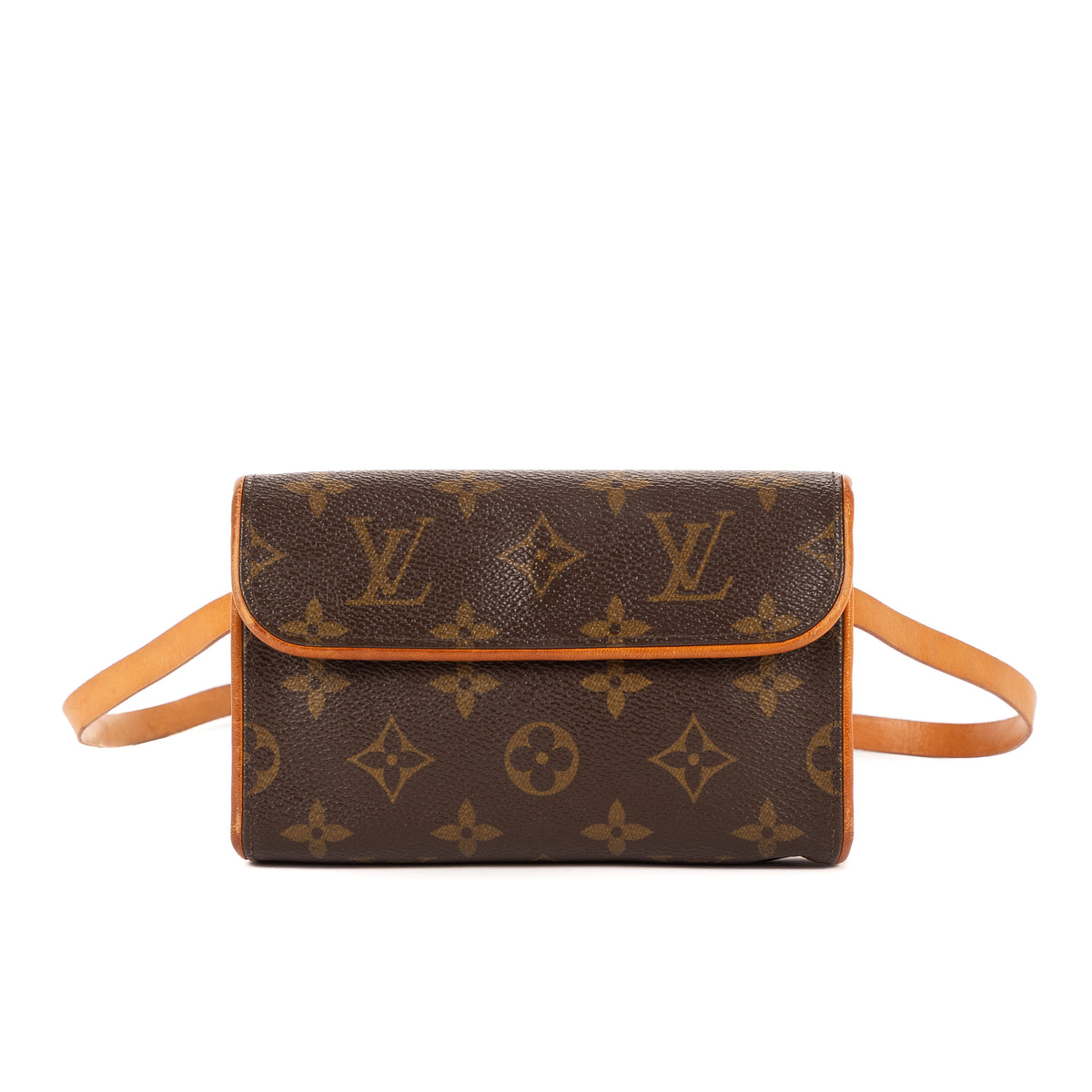 Waist Bag Florentine Brown Monogram Canvas