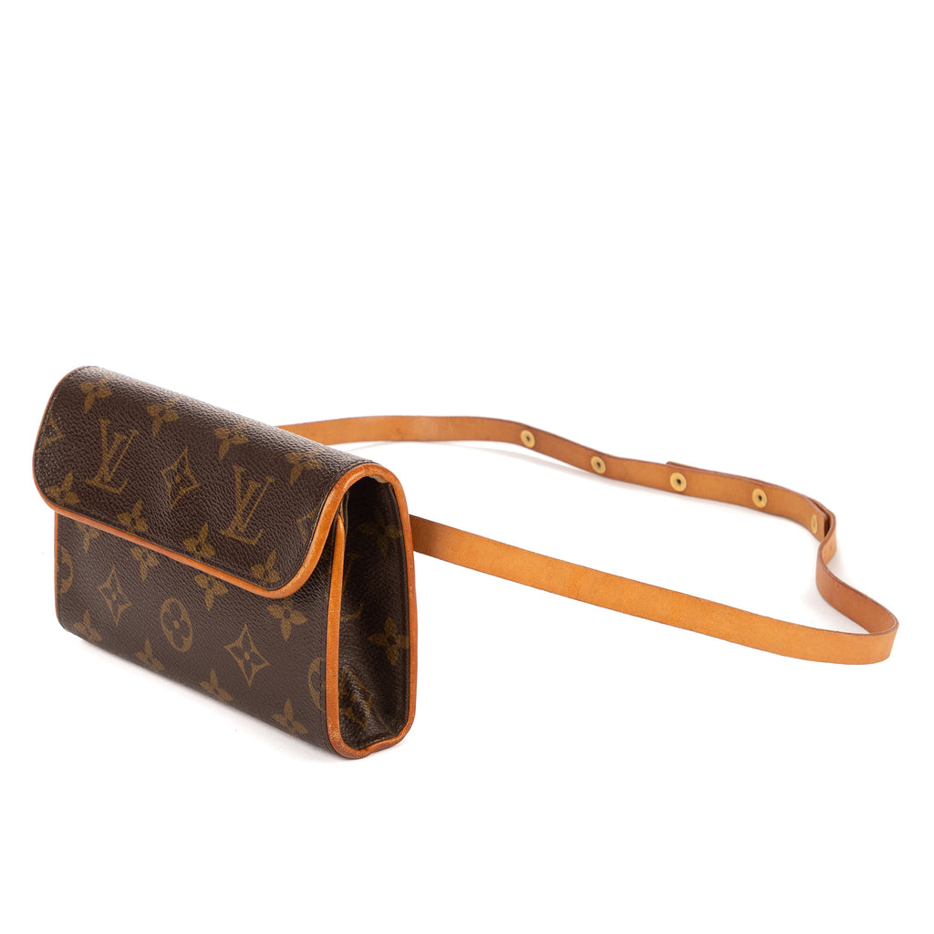 Waist Bag Florentine Brown Monogram Canvas