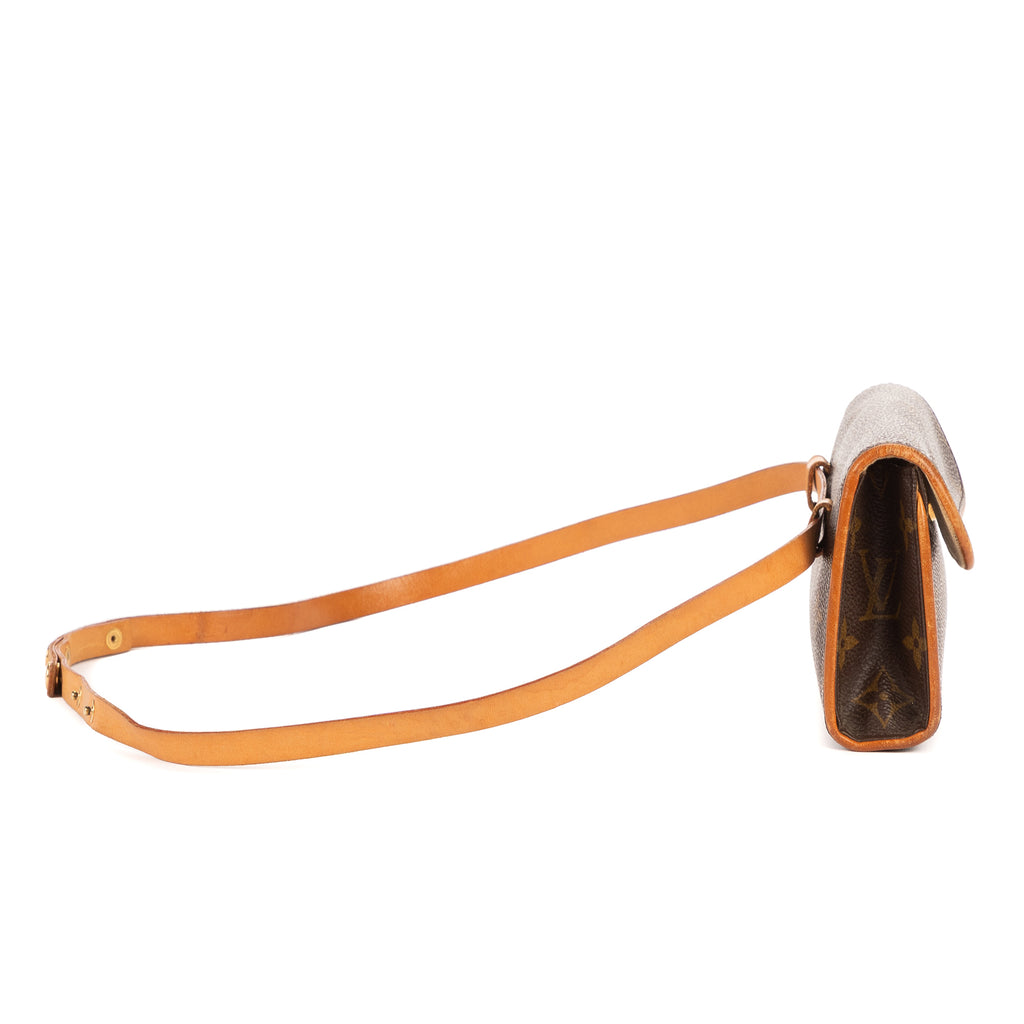 Waist Bag Florentine Brown Monogram Canvas
