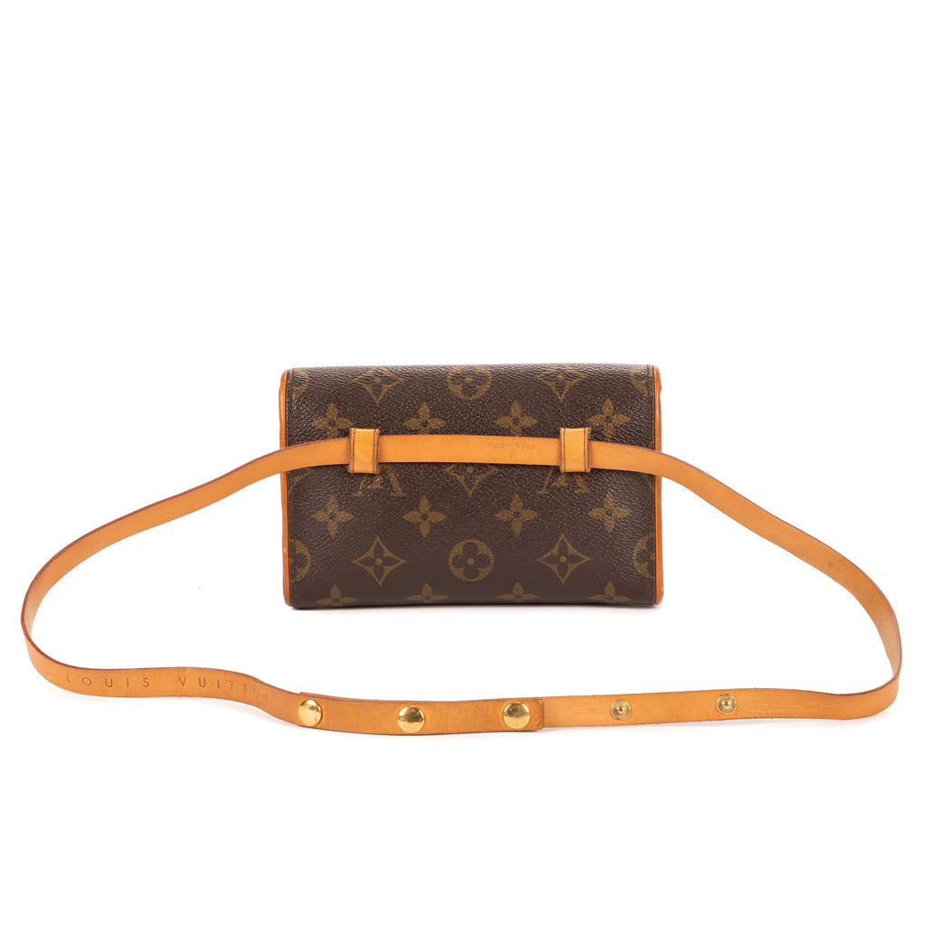 Waist Bag Florentine Brown Monogram Canvas