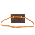 Waist Bag Florentine Brown Monogram Canvas