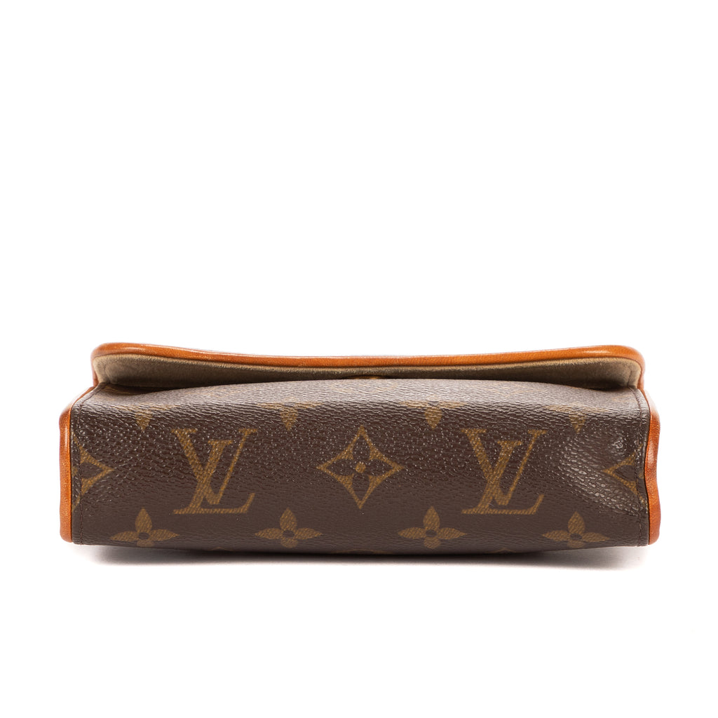 Waist Bag Florentine Brown Monogram Canvas