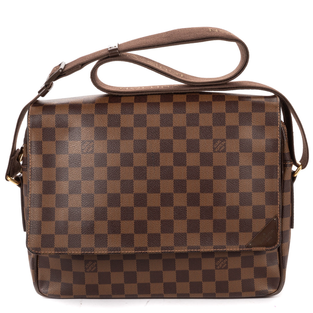 Shoulder Bag Shelton MM Dark Brown Damier Ebene