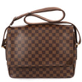 Shoulder Bag Shelton MM Dark Brown Damier Ebene