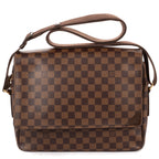 Shoulder Bag Shelton MM Dark Brown Damier Ebene