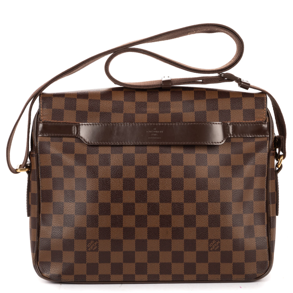 Shoulder Bag Shelton MM Dark Brown Damier Ebene