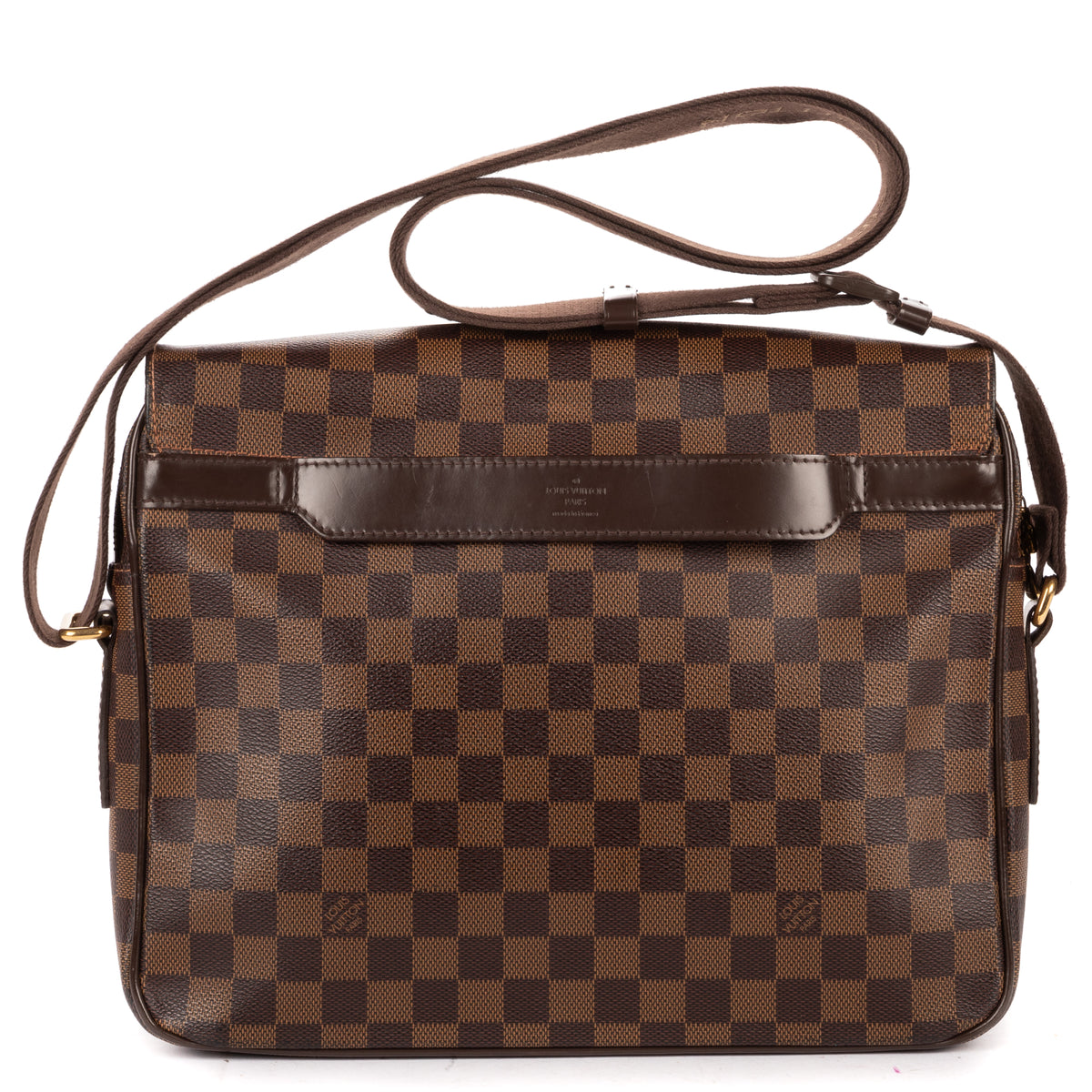 Shoulder Bag Shelton MM Dark Brown Damier Ebene