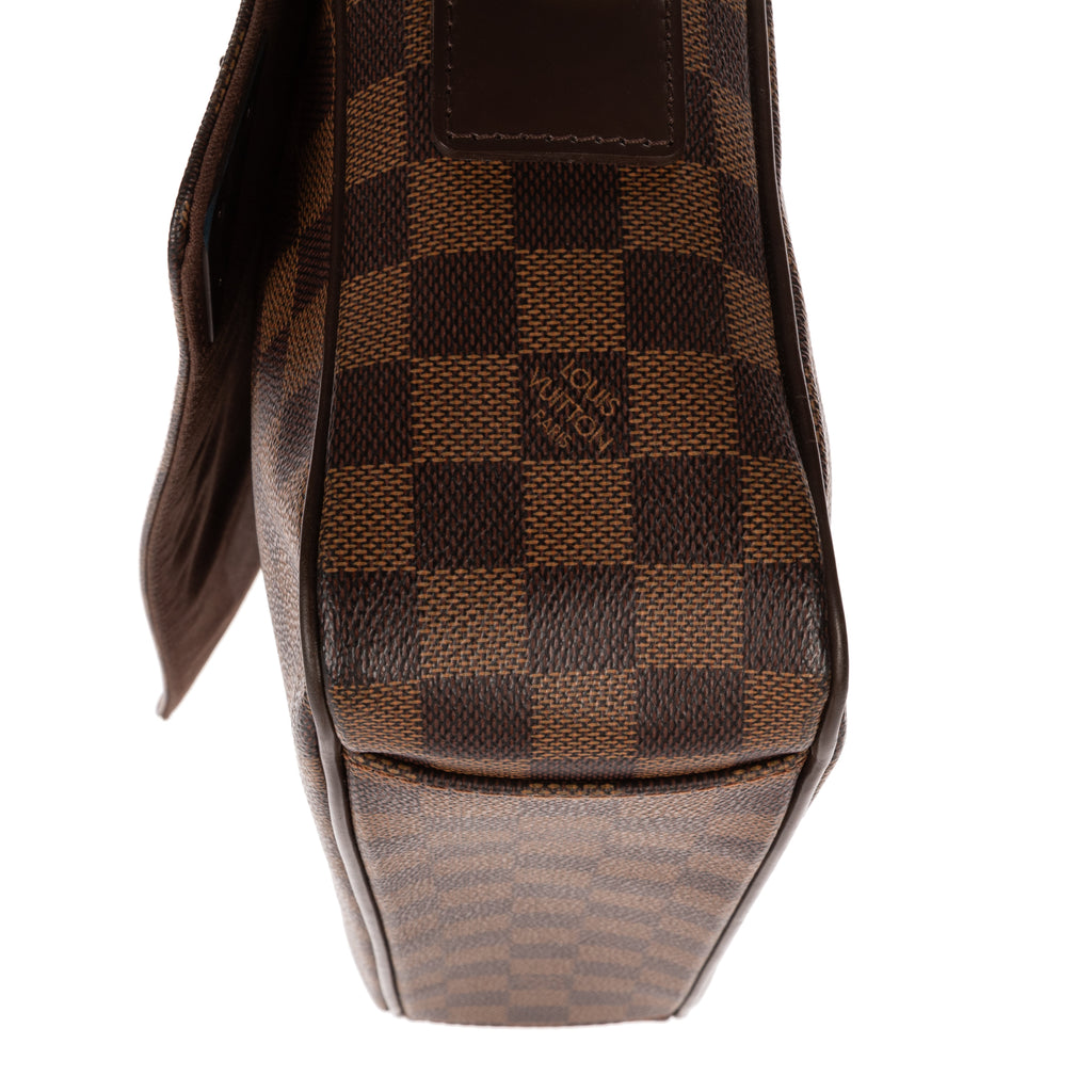 Shoulder Bag Shelton MM Dark Brown Damier Ebene