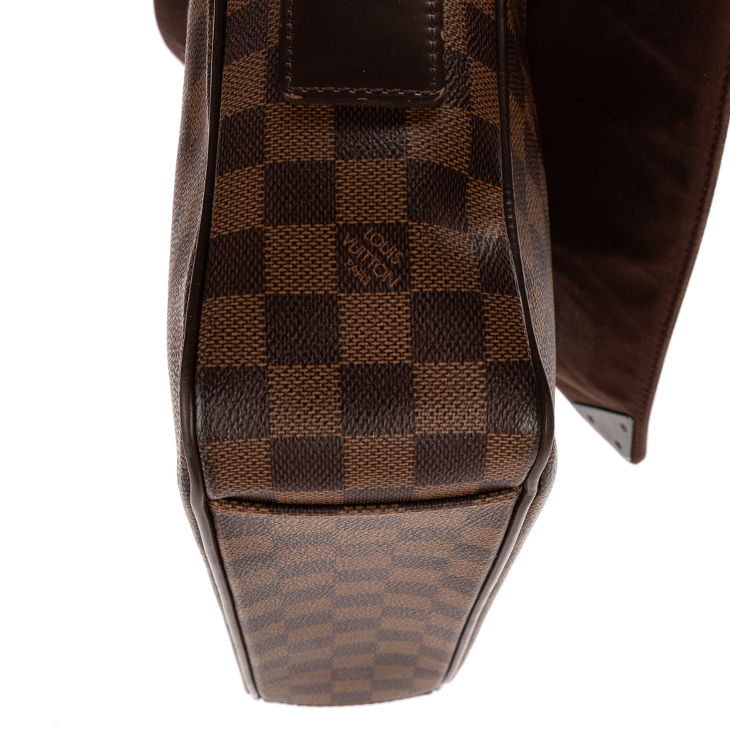 Shoulder Bag Shelton MM Dark Brown Damier Ebene