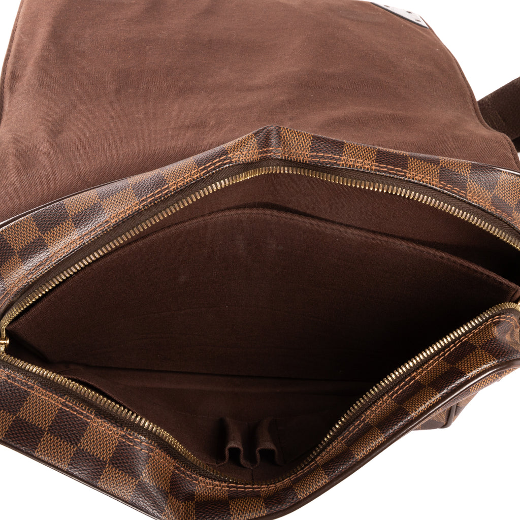 Shoulder Bag Shelton MM Dark Brown Damier Ebene