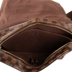 Shoulder Bag Shelton MM Dark Brown Damier Ebene
