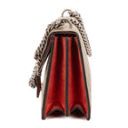 Bolso de hombro Dionysus pequeño de lona revestida Supreme beige