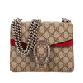 Bandolera Dionysus Mini Lona Revestida Supreme Beige/Piel de Ante