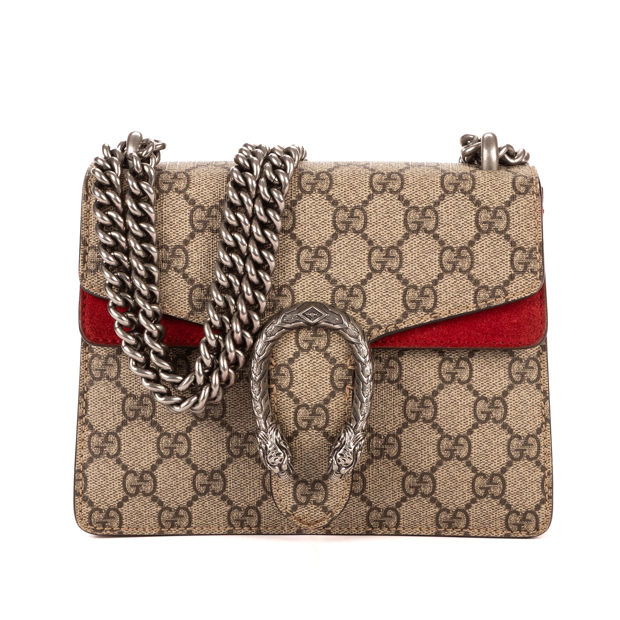 Bandolera Dionysus Mini Lona Revestida Supreme Beige/Piel de Ante