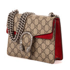 Bandolera Dionysus Mini Lona Revestida Supreme Beige/Piel de Ante