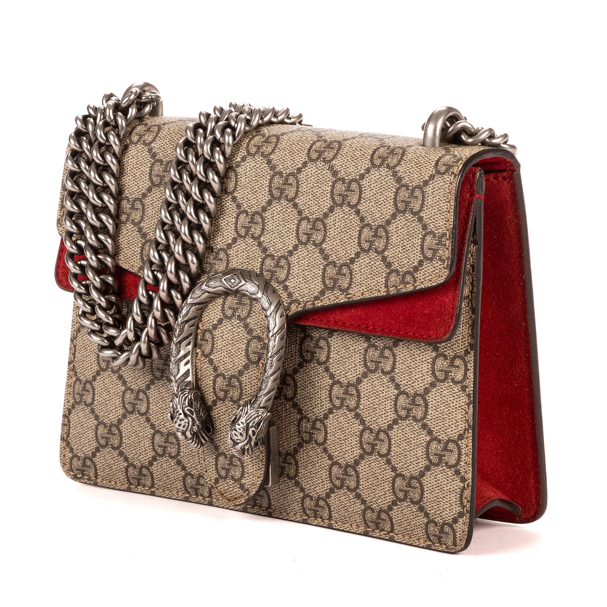Bandolera Dionysus Mini Lona Revestida Supreme Beige/Piel de Ante