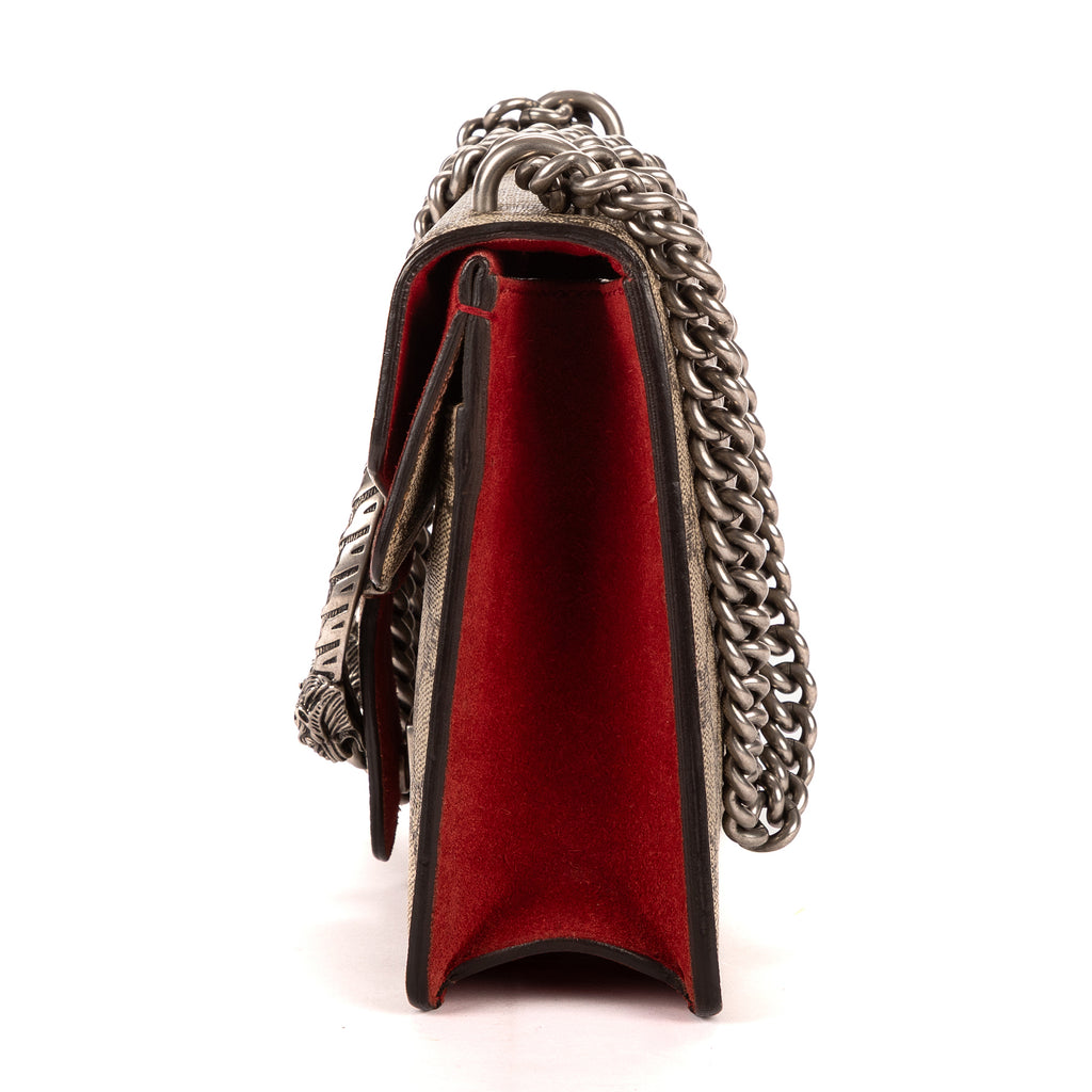 Bandolera Dionysus Mini Lona Revestida Supreme Beige/Piel de Ante