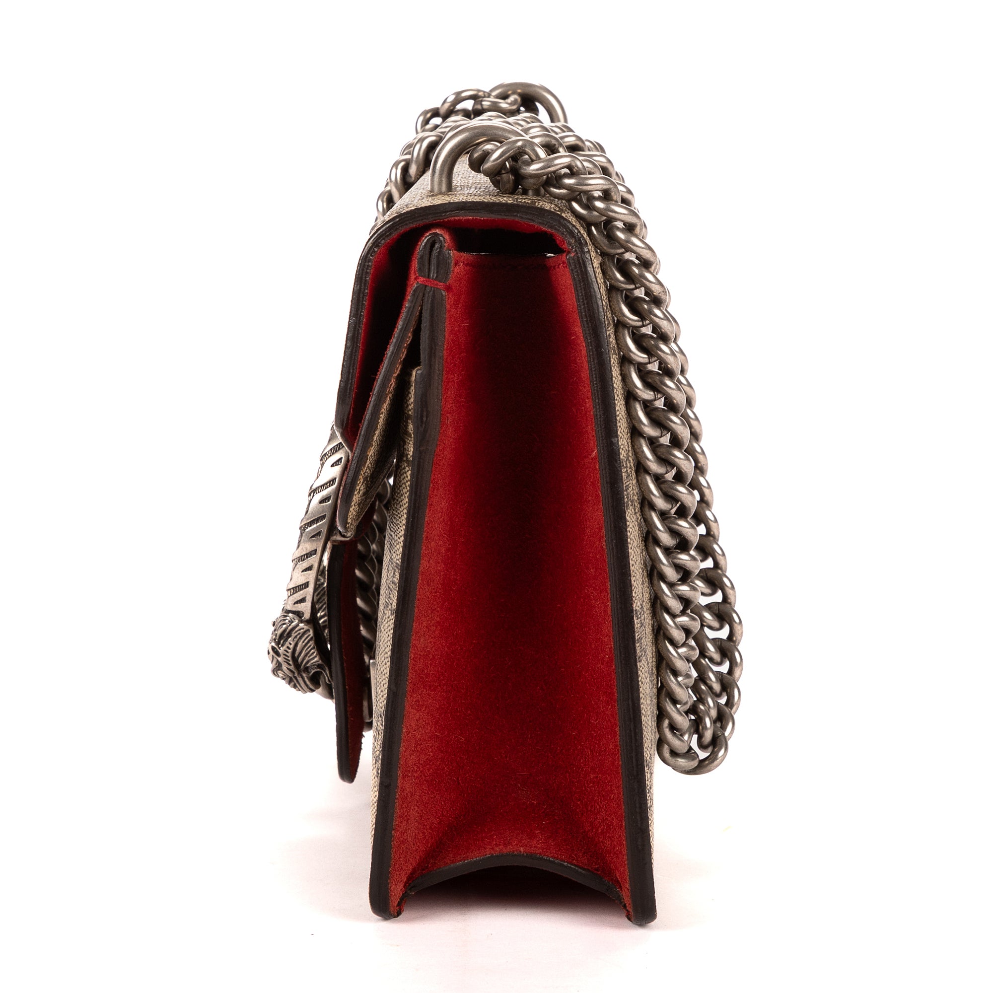 Bandolera Dionysus Mini Lona Revestida Supreme Beige/Piel de Ante