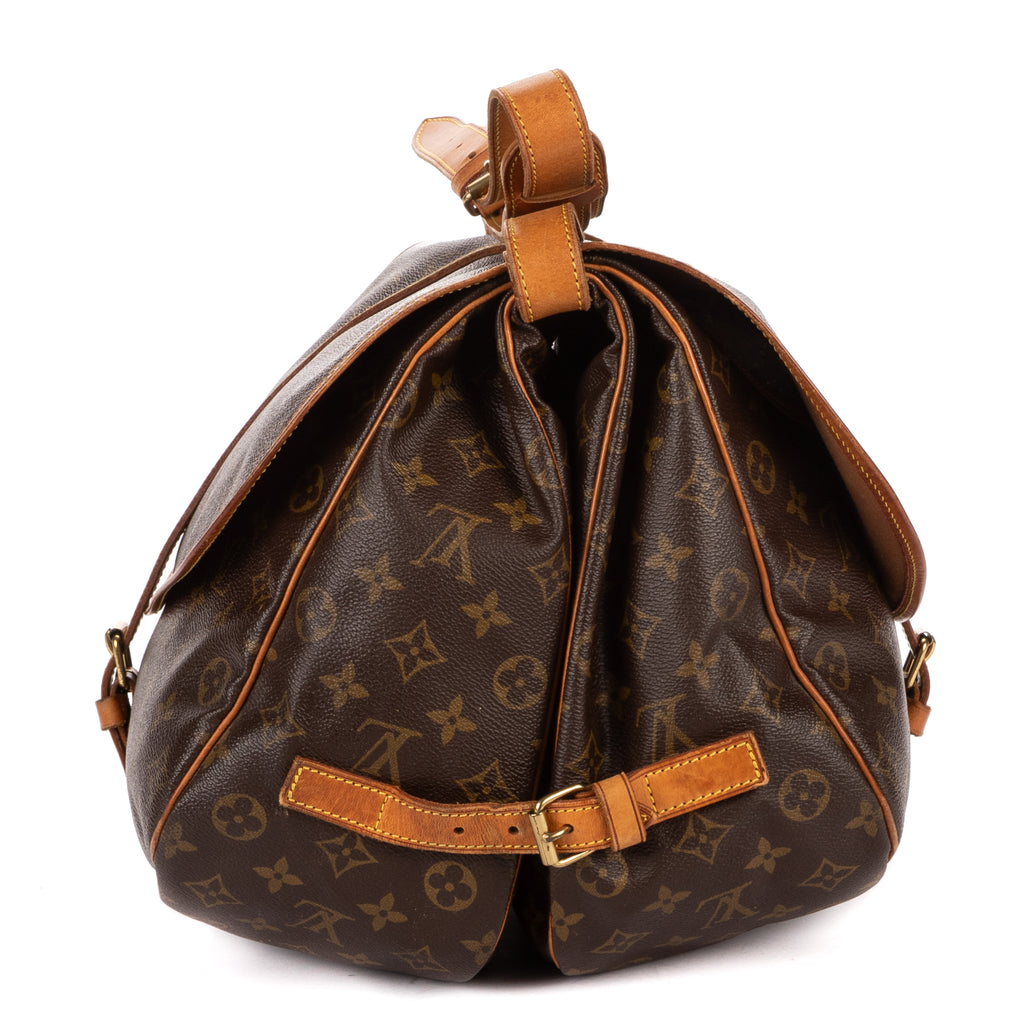 Crossbody Saumur GM Brown Monogram Canvas