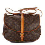 Crossbody Saumur GM Brown Monogram Canvas