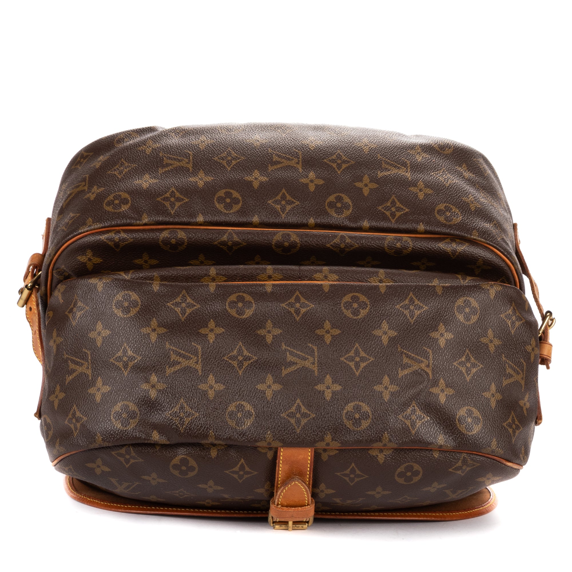 Crossbody Saumur GM Brown Monogram Canvas