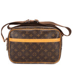 Shoulder Bag Reporter PM Brown Monogram Canvas