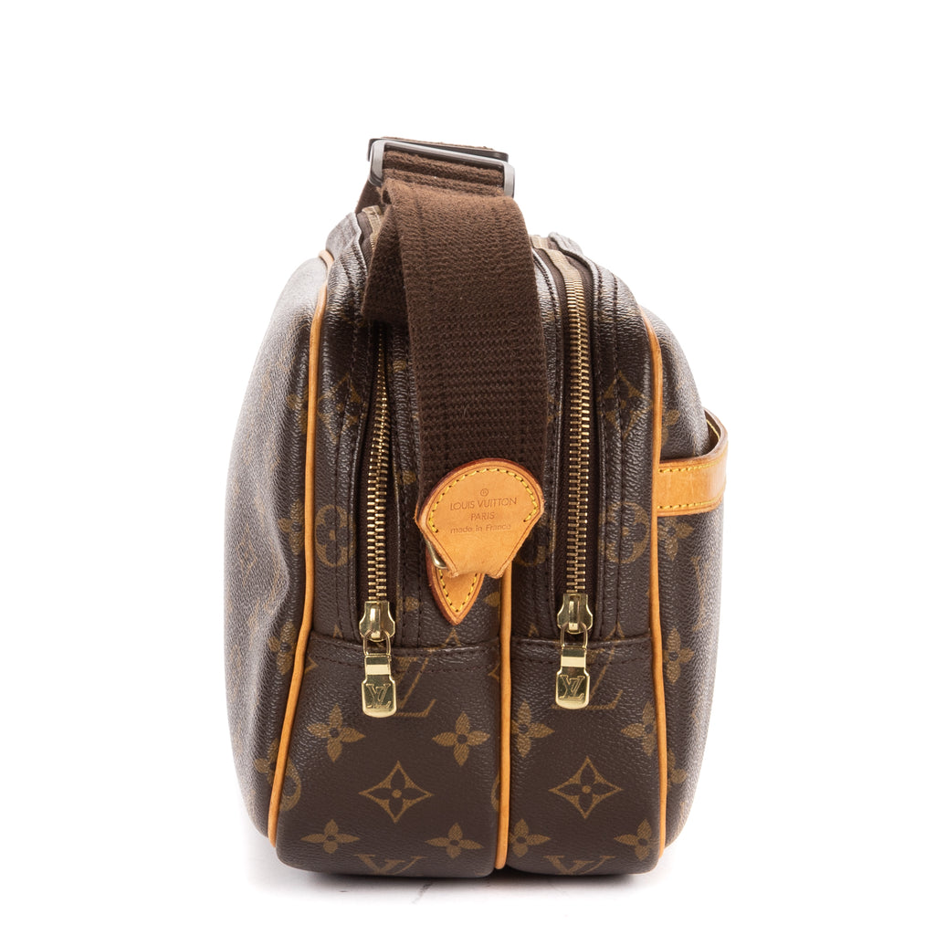 Shoulder Bag Reporter PM Brown Monogram Canvas