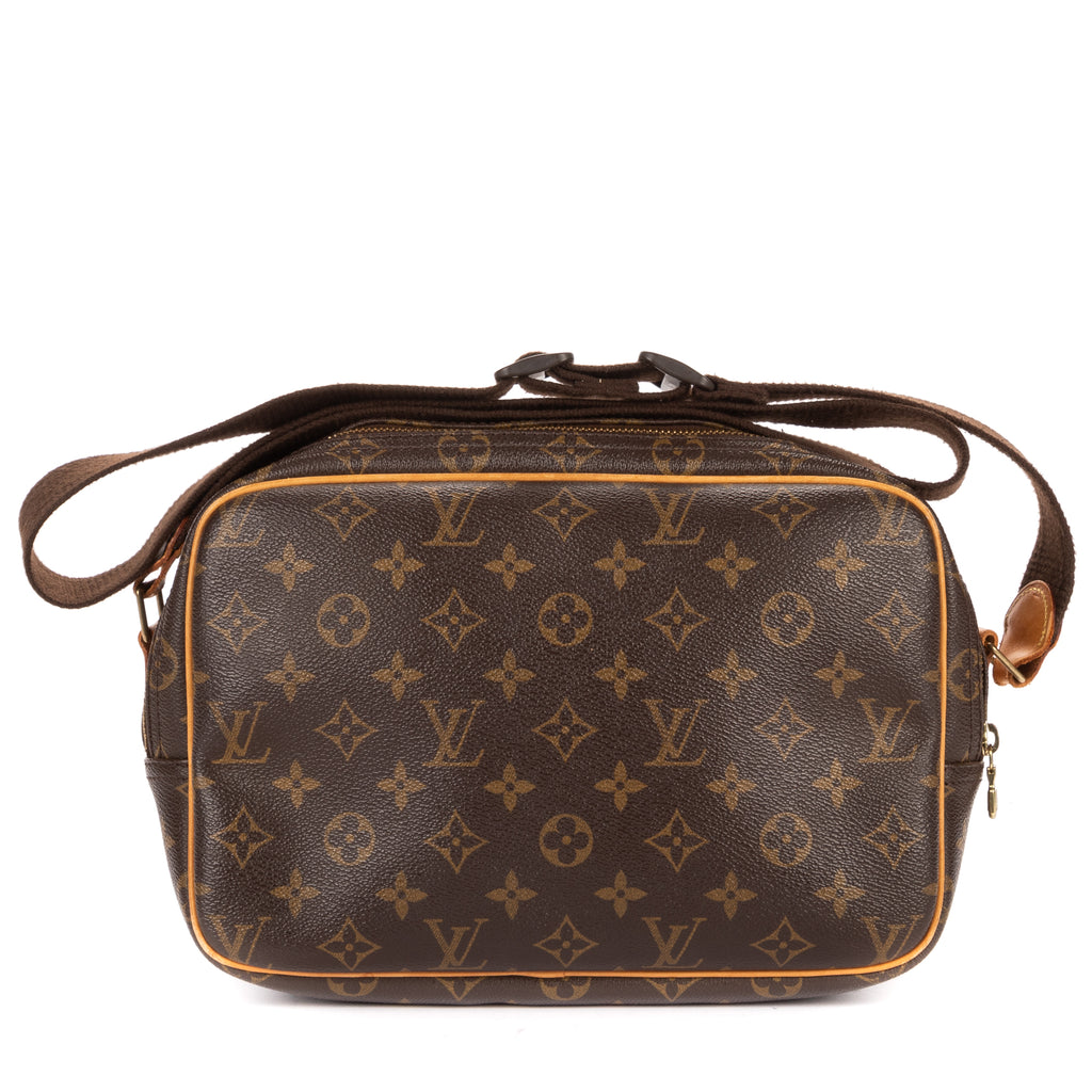 Shoulder Bag Reporter PM Brown Monogram Canvas